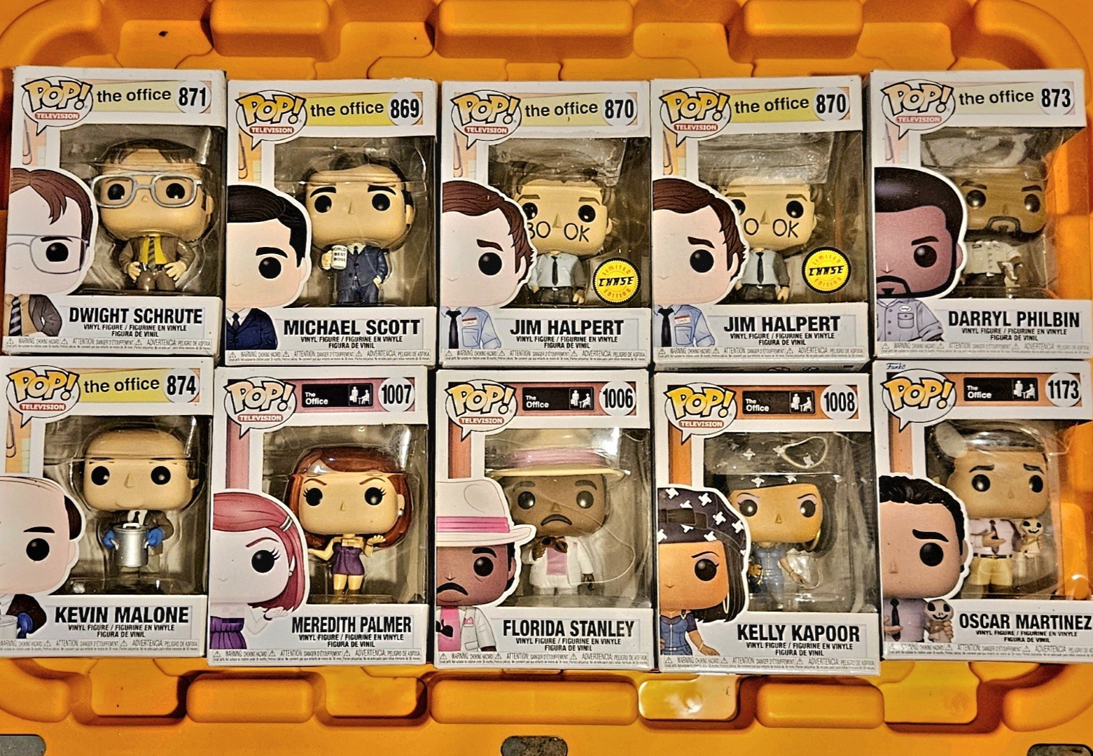 Funko Pop The Office Vinyl Figure Lot - Michael, Dwight, Jim, Kelly and more