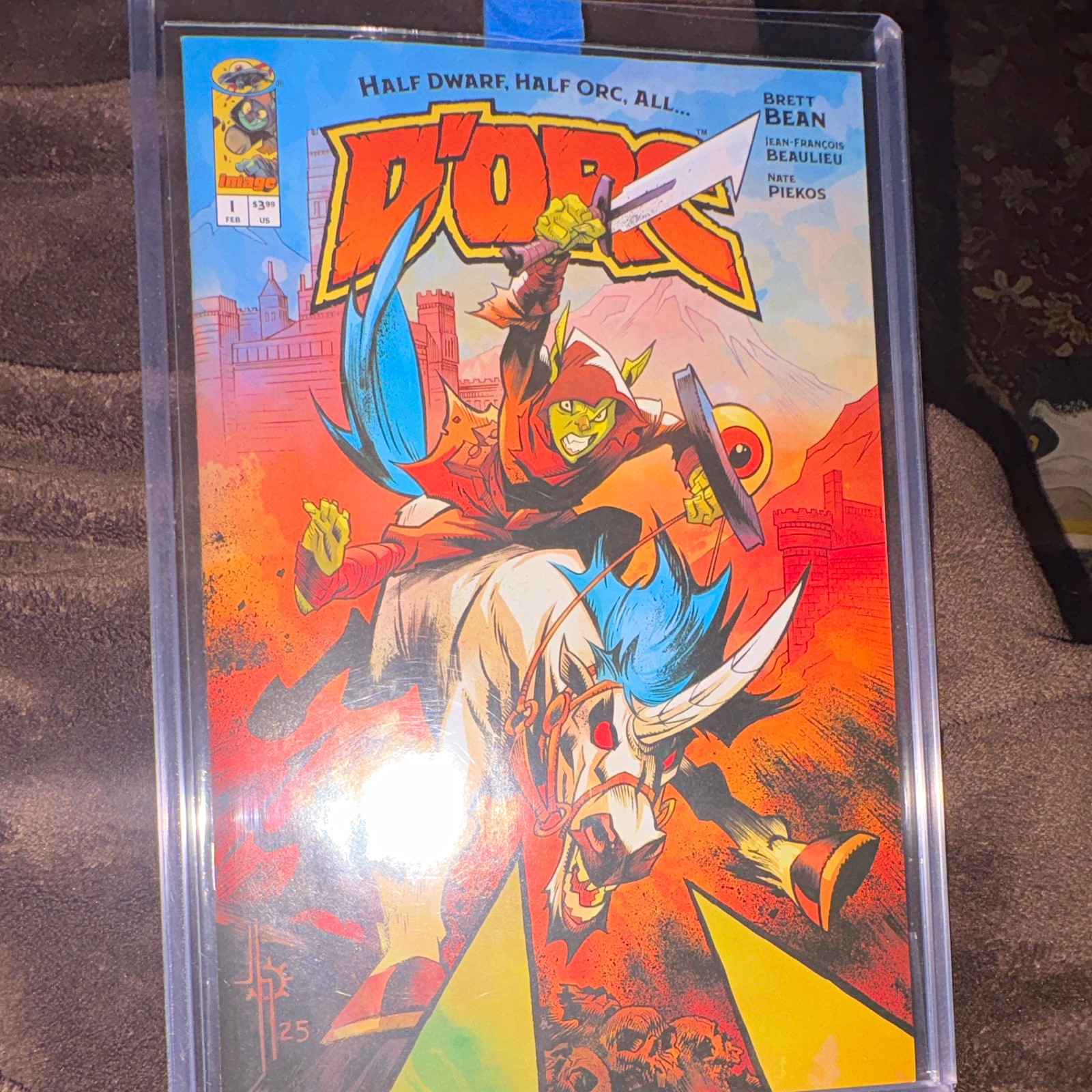 D’Orc issue 1 First Print Cover C AMAZING CONDITION BRETT BEAN IMAGINE COMIC D’Orc issue 1 First Print Cover C AMAZING CONDITION BRETT BEAN IMAGINE COMIC