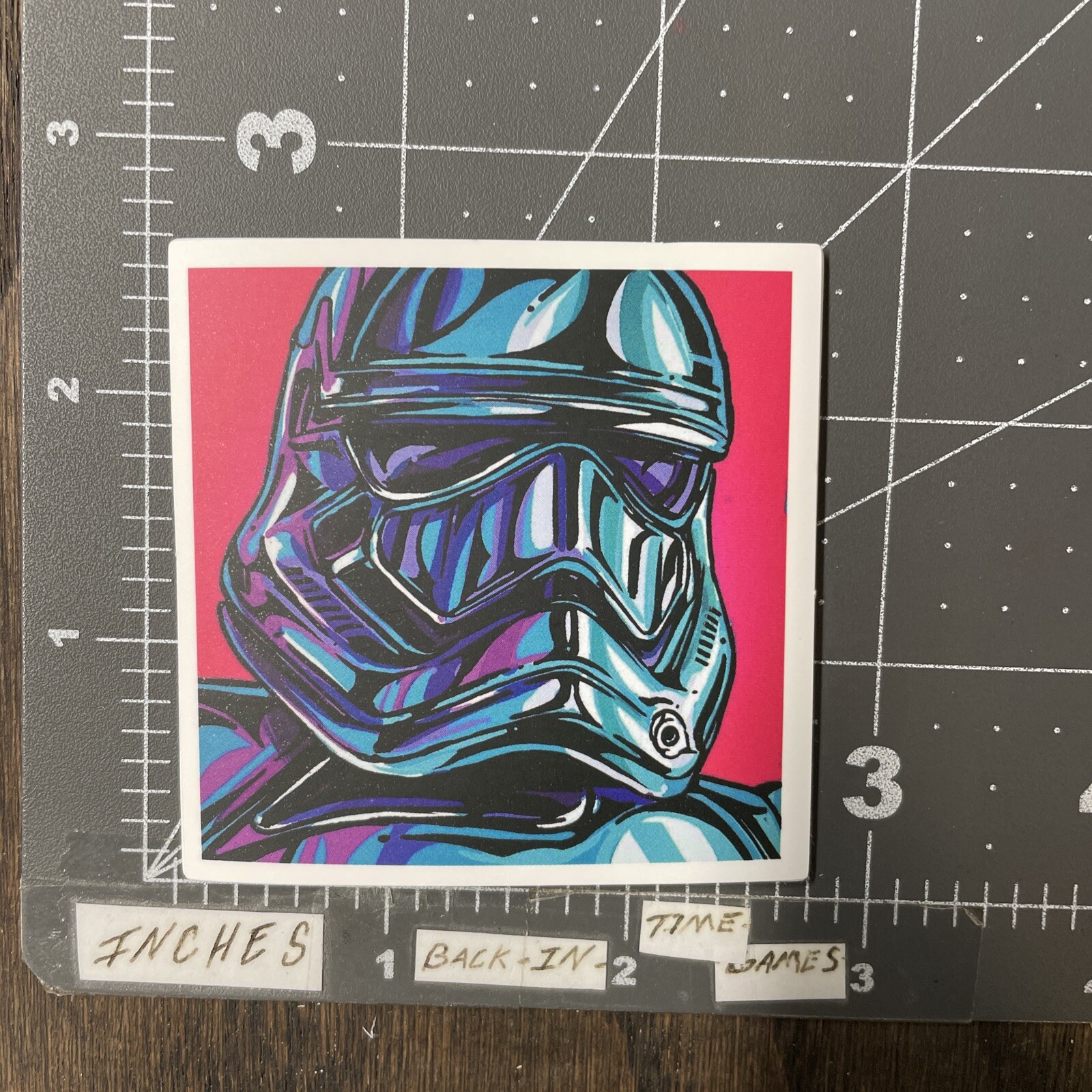 Star Wars Stormtrooper Humor Sticker For Skateboard Phone Guitar Ect Mat120a