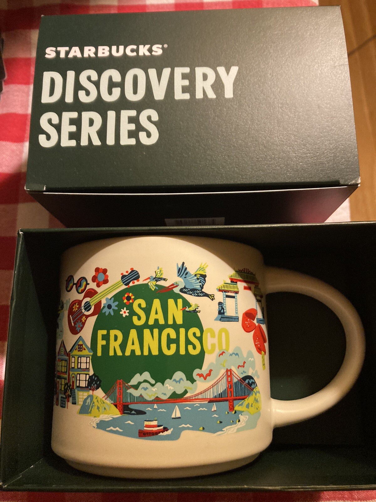 Starbucks San Francisco 14oz. Coffee Mug Discovery Series New In Box w/Tag Starbucks San Francisco 14oz. Coffee Mug Discovery Series New In Box w/Tag