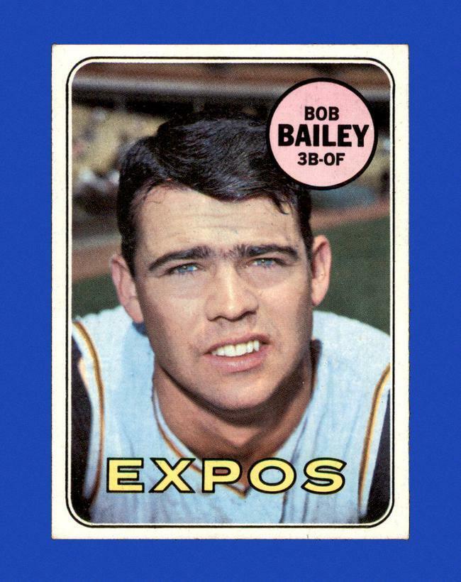 1969 Topps Set Break #399 Bob Bailey EX-EXMINT *GMCARDS*