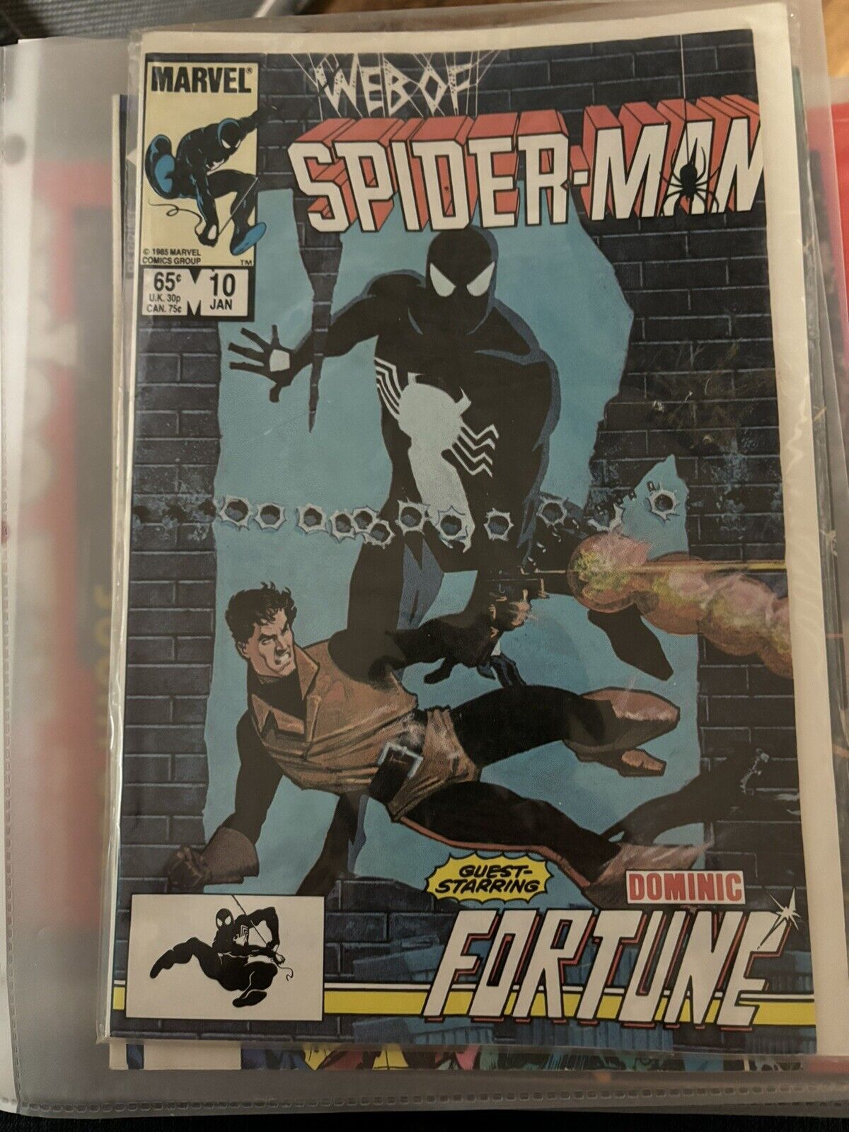 Web of Spider-Man #10 (Jan 1985) Marvel Comics Gorgeous NM Bronze Age Comic