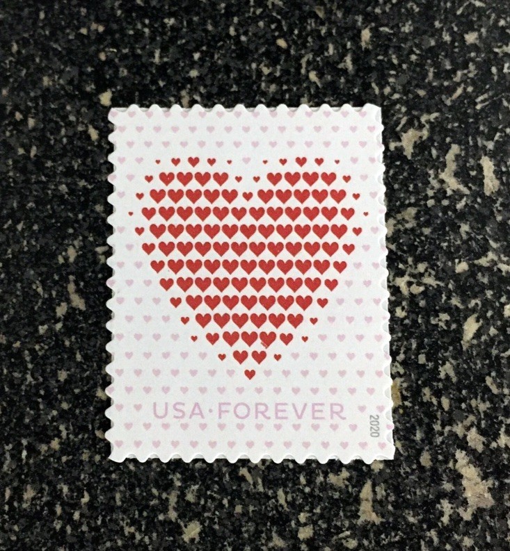 100 PCs USPS FIRST CLASS LETTER STAMPS LOVE HEARTS STAMPS MNH 2020 PANE -WEDDING 100 PCs USPS FIRST CLASS LETTER STAMPS LOVE HEARTS STAMPS MNH 2020 PANE -WEDDING