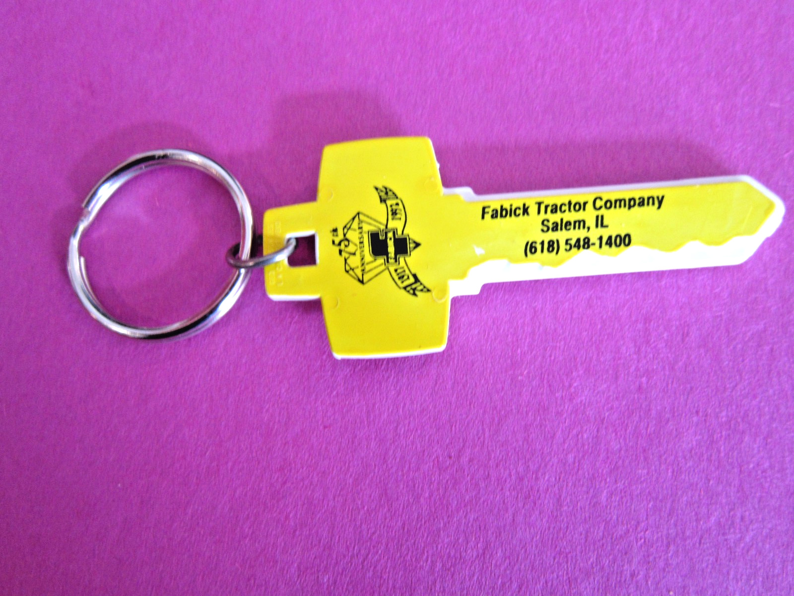 Vintage Fabick Tractor Company 1917-1992 Salem Illinois Box Cutter Keychain Vintage Fabick Tractor Company 1917-1992 Salem Illinois Box Cutter Keychain