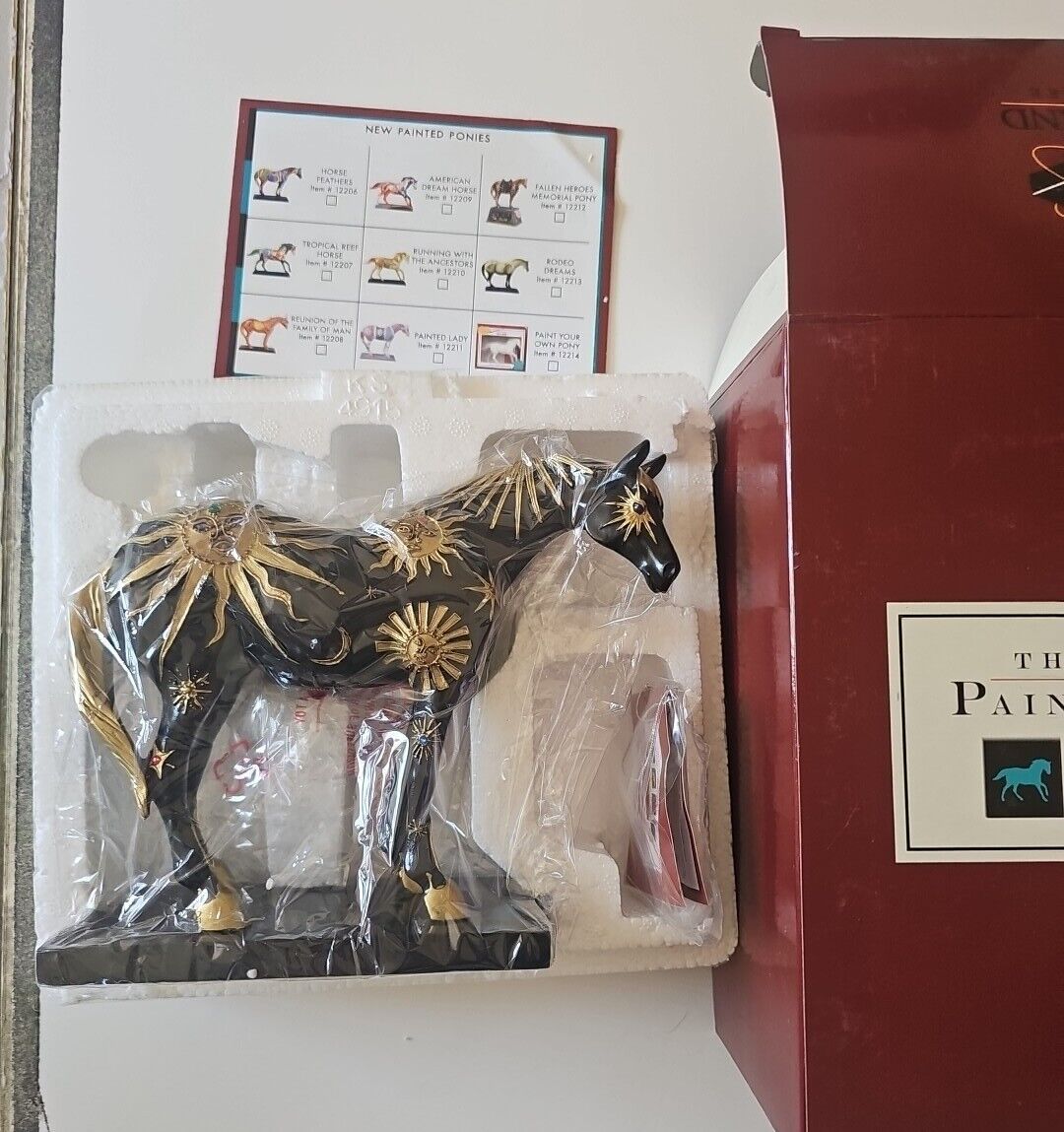 The Trail of Painted Ponies Sky of Enchantment No. 1543 2004 Horse Statue