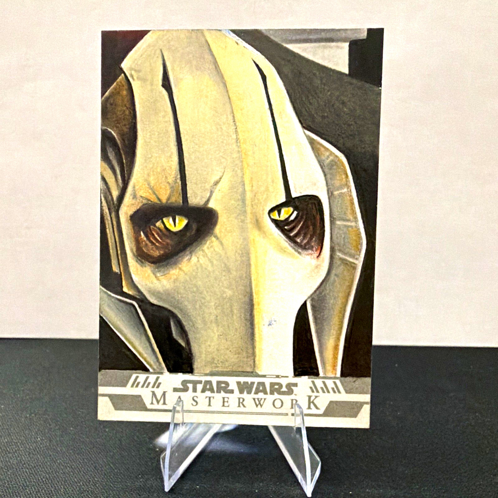 2024 Topps Star Wars Masterwork General Grievous 1/1 Sketch Rugved Bhuskute 2024 Topps Star Wars Masterwork General Grievous 1/1 Sketch Rugved Bhuskute