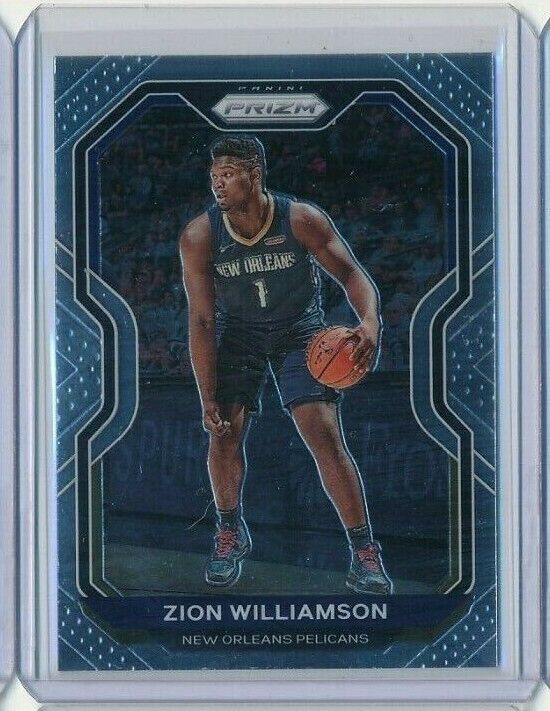 2020-21 Panini Prizm Basketball Zion Williamson Base #185