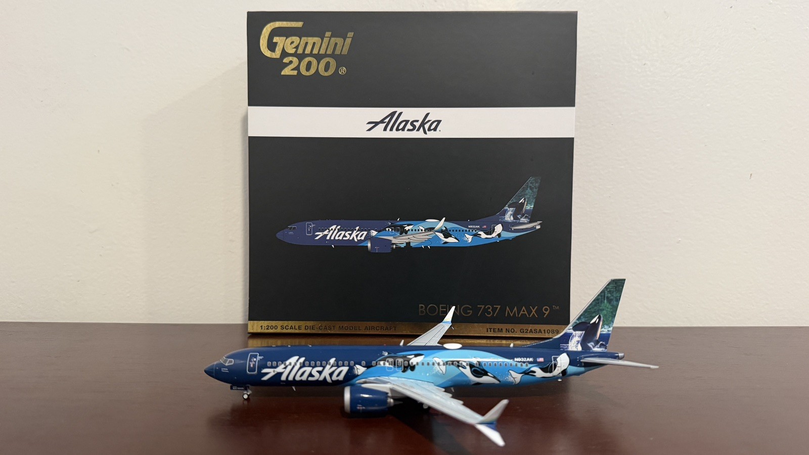 [Rare] Gemini Jets 1:200 - Alaska 737 MAX9 \