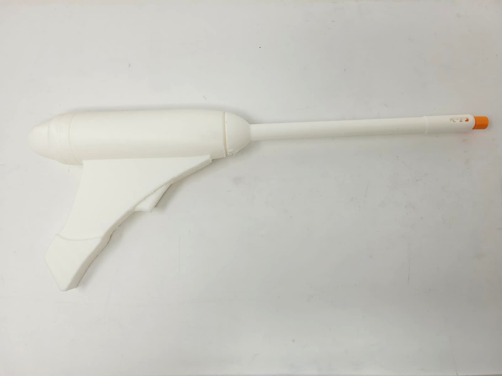 Replica Padme Amidala\'s Blaster 3D Printed Prop Gun For Fantasy & Cosplay White