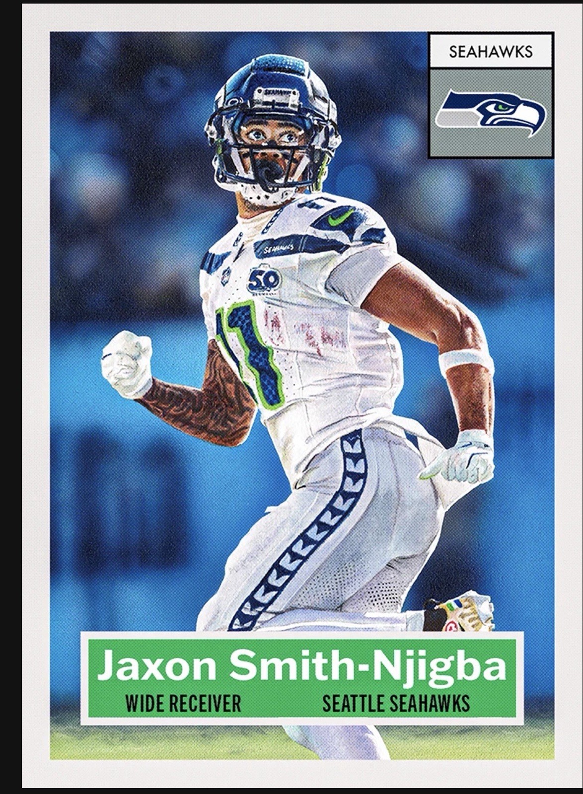 2026 Topps NFL Living Set #2 Jaxon Smith-Njigba Seattle Seahawks Presale 2026 Topps NFL Living Set #2 Jaxon Smith-Njigba Seattle Seahawks Presale