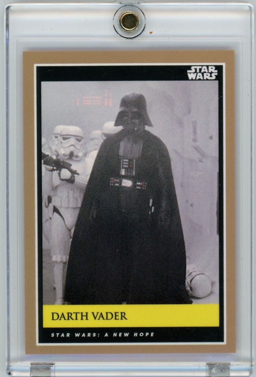 2018-19 Topps Star Wars A New Hope DARTH VADER #1 Galactic Moments SP