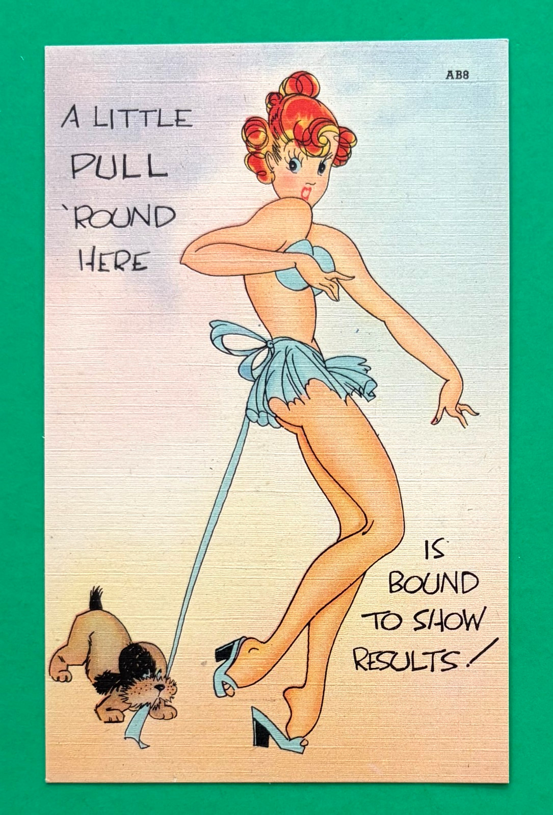 VINTAGE HUMOR / RISQUE COMIC POSTCARD VINTAGE HUMOR / RISQUE COMIC POSTCARD