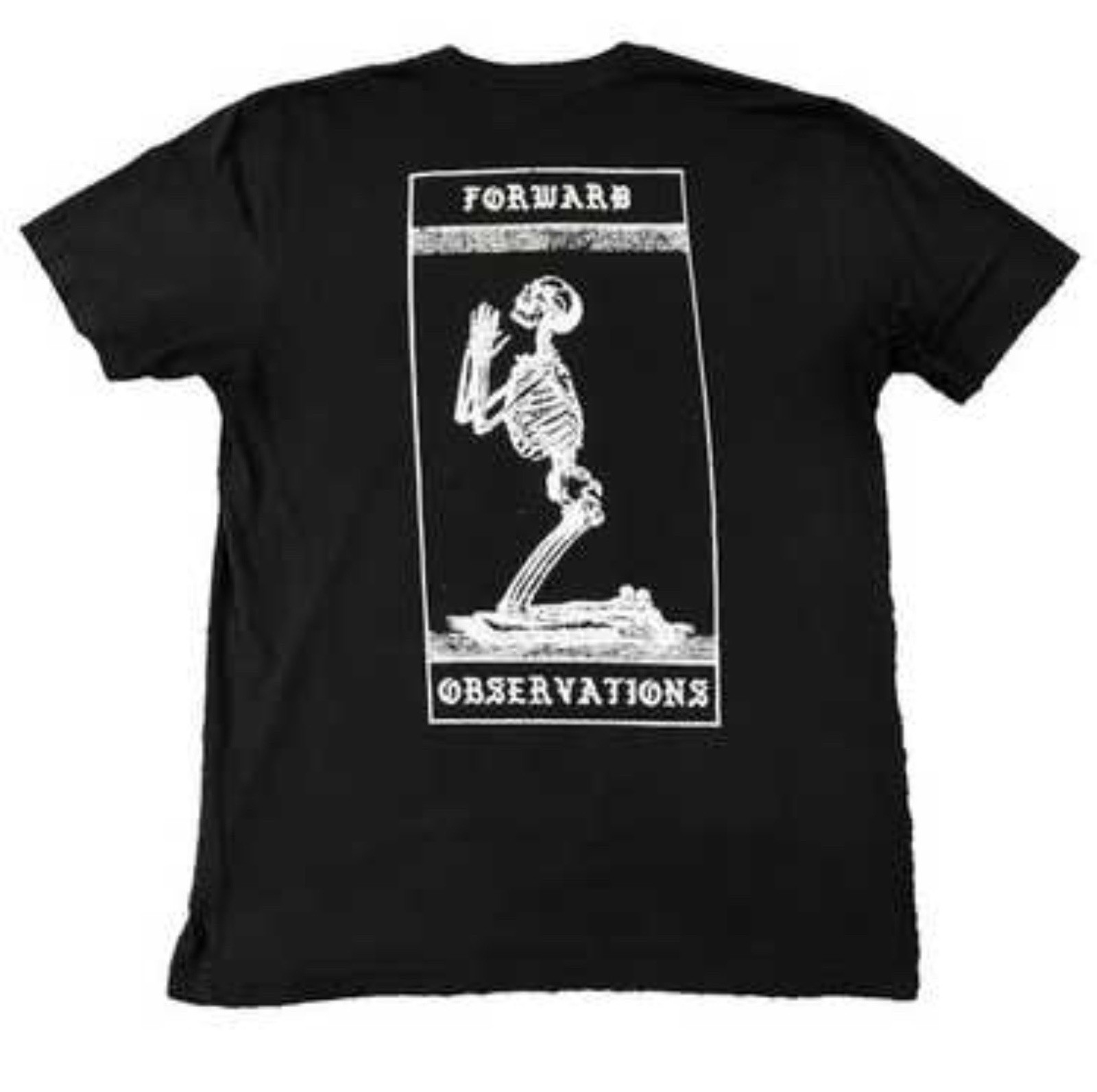 Forward Observations Group FOG Navy blue Skeleton Graphic T-Shirt Size L Forward Observations Group FOG Navy blue Skeleton Graphic T-Shirt Size L