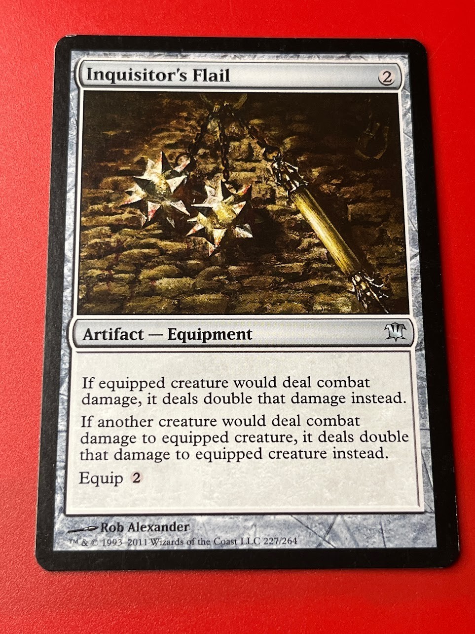 1x INQUISITOR'S FLAIL - Innistrad - MTG - Magic the Gathering