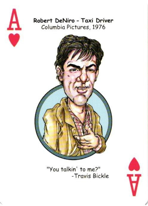 2006 Parody Productions, Hooray for Hollywood, Playing Card, Robert Deniro