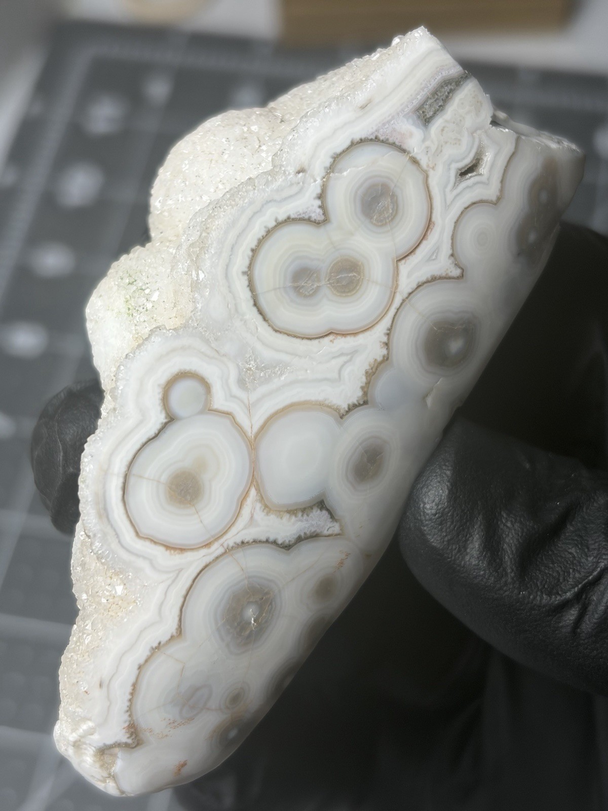 Gorgeous Ocean Jasper Face Polished Orbs Druzy Gorgeous Ocean Jasper Face Polished Orbs Druzy
