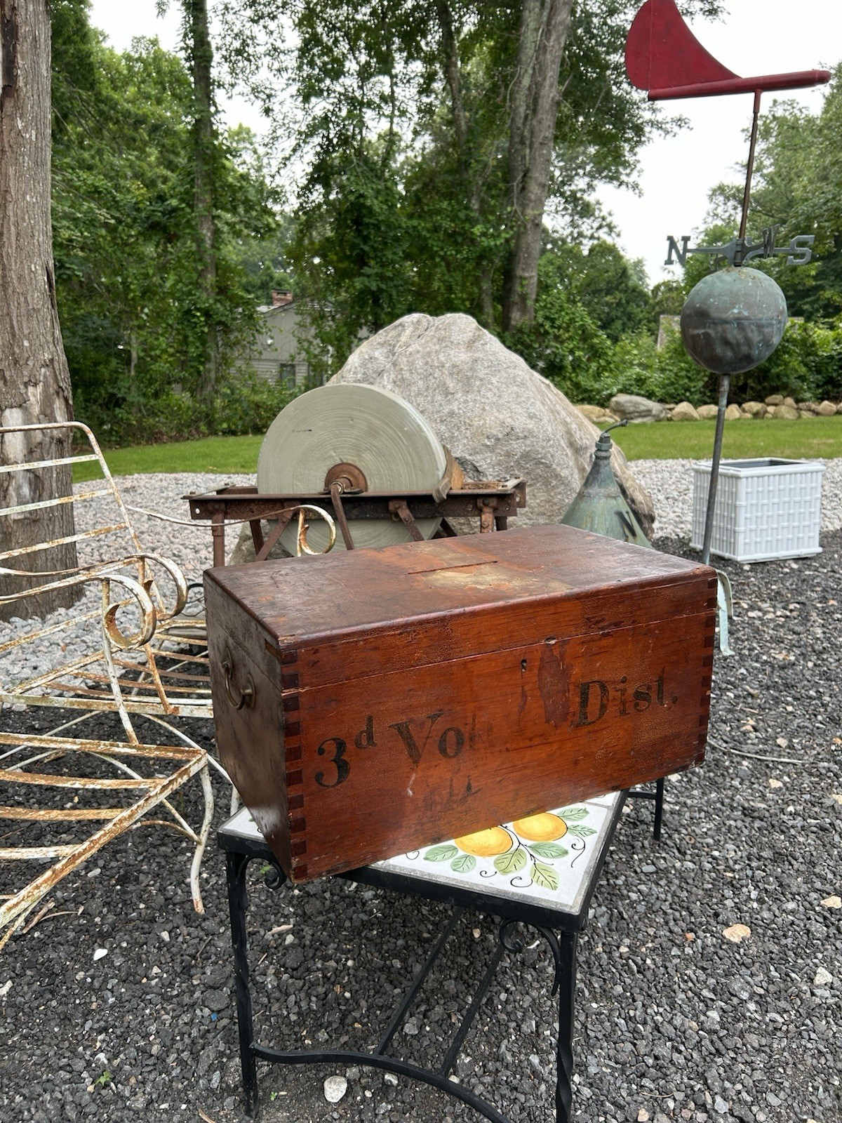 Old Mystic Connecticut Antique 1800s Voting Pine BALLOT BOX Primitive Political Old Mystic Connecticut Antique 1800s Voting Pine BALLOT BOX Primitive Political