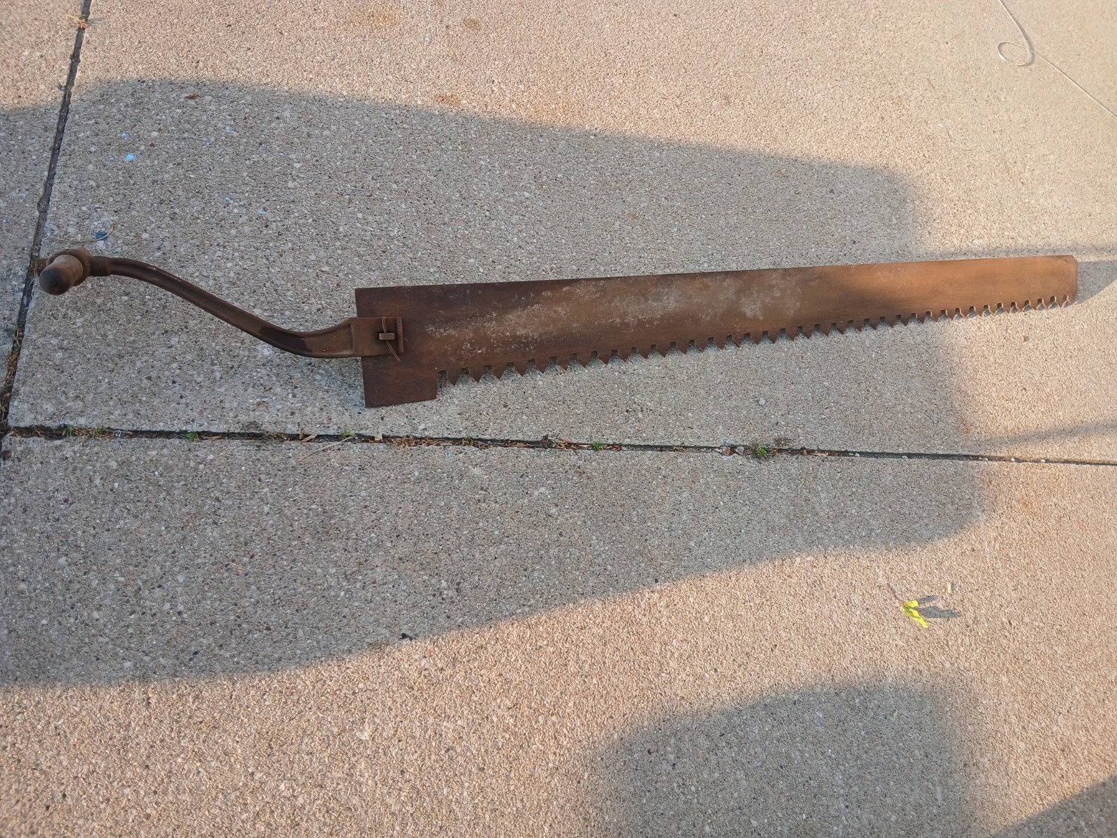 Antique Ice Saw - 5 Ft Blade Antique Ice Saw - 5 Ft Blade