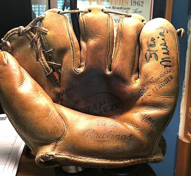 Stan Musial Signed Rawlings TG98 Model Baseball Glove PSA/DNA COA Cardinals HOF