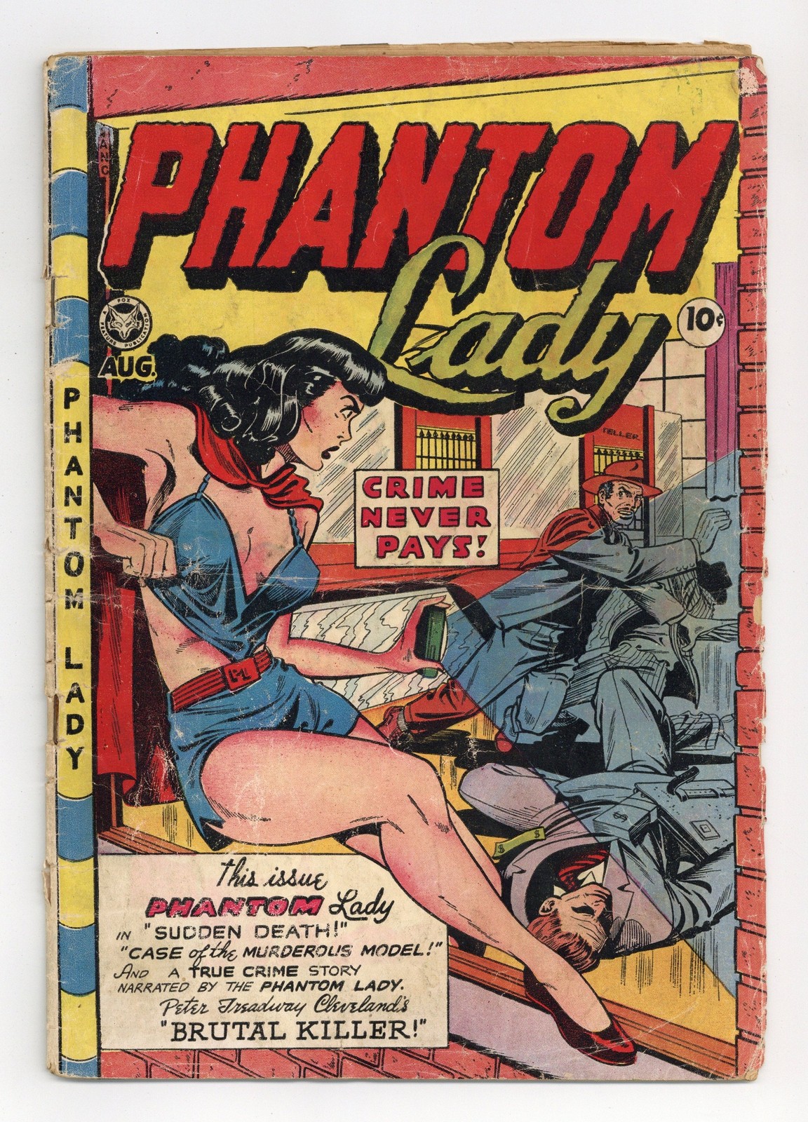 Phantom Lady #19 PR 0.5 RESTORED 1948