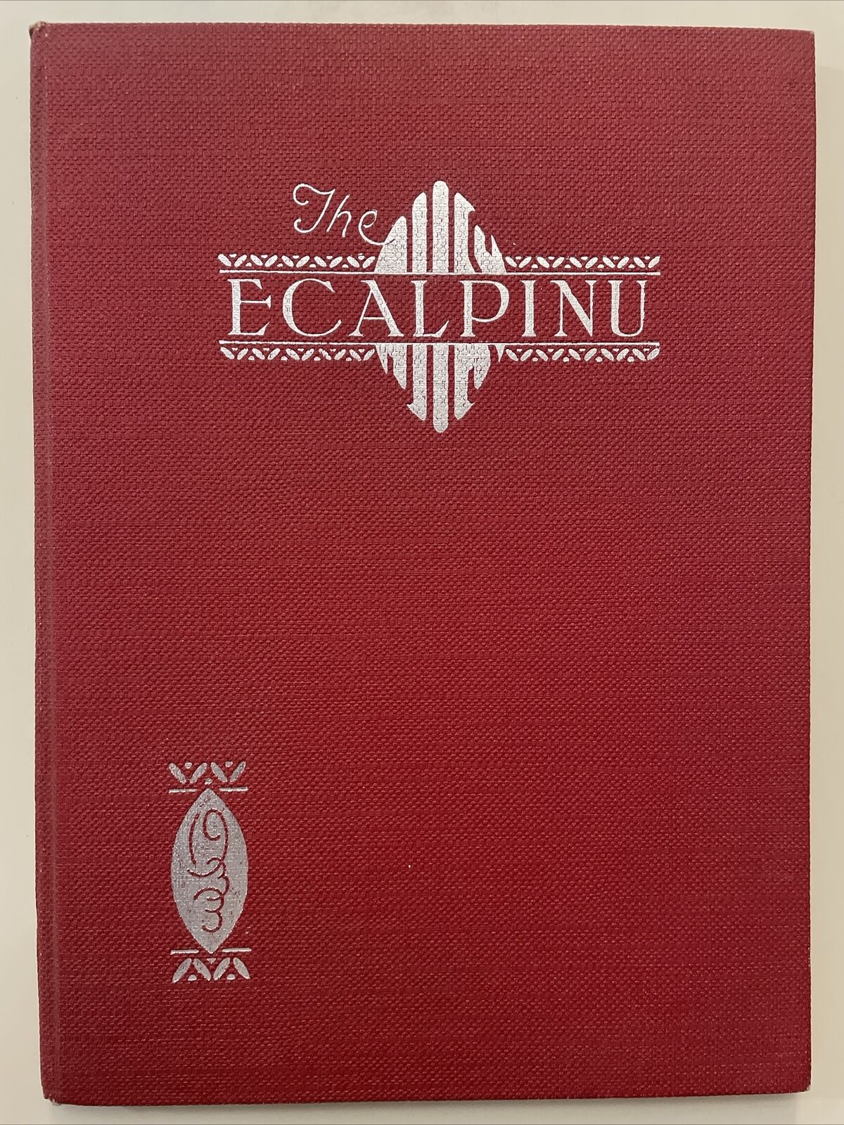 Jackson High School Lincoln Nebraska Yearbook 1933 Signed Hardcover Book