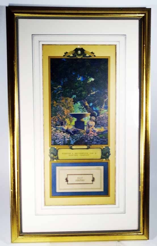Maxfield Parrish Framed 1927 Edison Mazda Calendar Maxfield Parrish Framed 1927 Edison Mazda Calendar