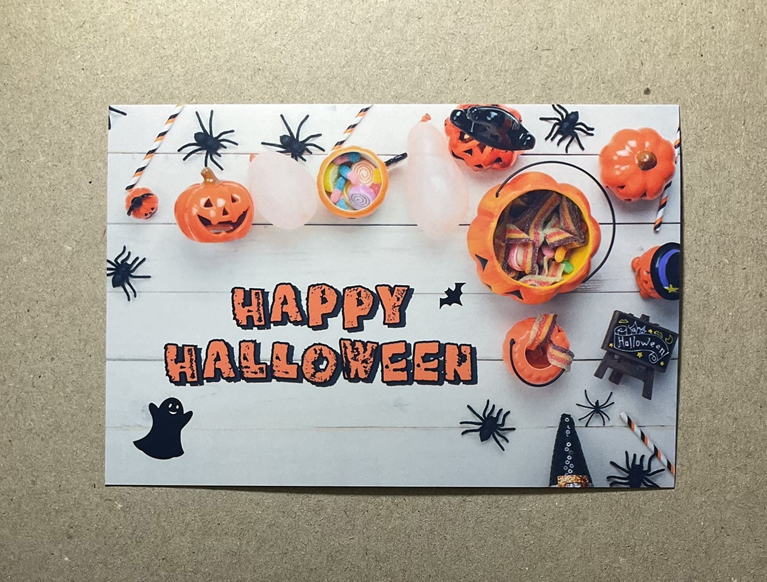 New postcard 4x6 Happy Halloween Greetings Card New postcard 4x6 Happy Halloween Greetings Card