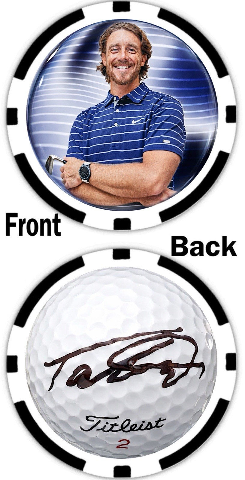 TOMMY FLEETWOOD *** GOLF LEGEND - COMMEMORATIVE POKER CHIP ***SIGNED*** TOMMY FLEETWOOD *** GOLF LEGEND - COMMEMORATIVE POKER CHIP ***SIGNED***