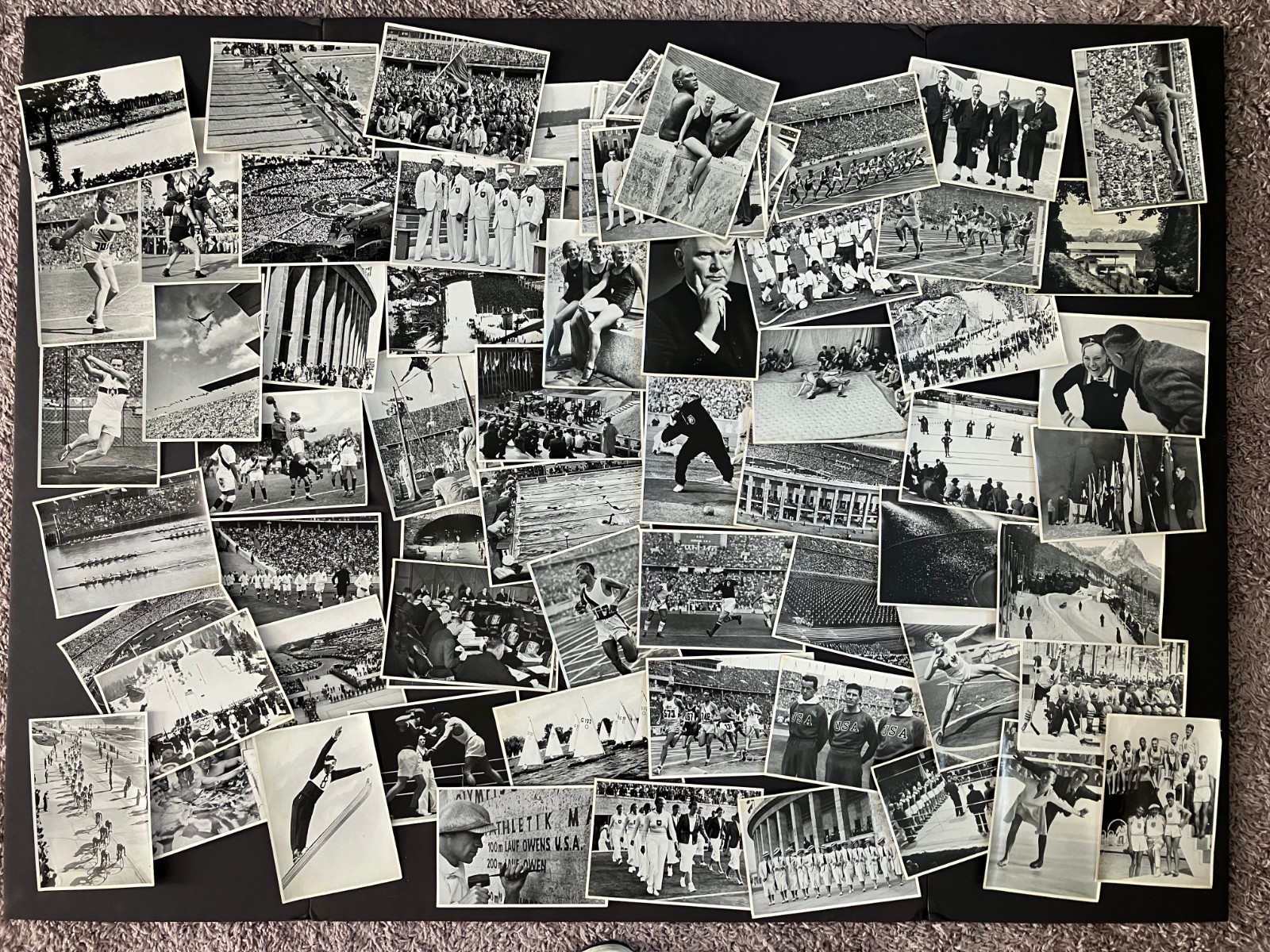 1936 Berlin Olympics German Sammelwerk 70 Picture Lot Jesse Owens 1936 Berlin Olympics German Sammelwerk 70 Picture Lot Jesse Owens