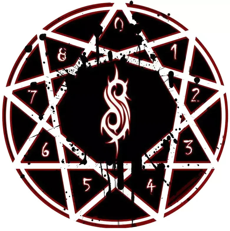 Slipknot Logo sticker Rock Classic window laptop bumper vinyl decal Slipknot Logo sticker Rock Classic window laptop bumper vinyl decal