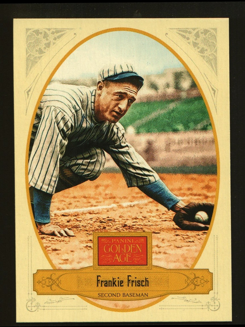 2012 Panini Golden Age - Card #106 Frankie Frisch - MINT - Inv# 6240 2012 Panini Golden Age - Card #106 Frankie Frisch - MINT - Inv# 6240