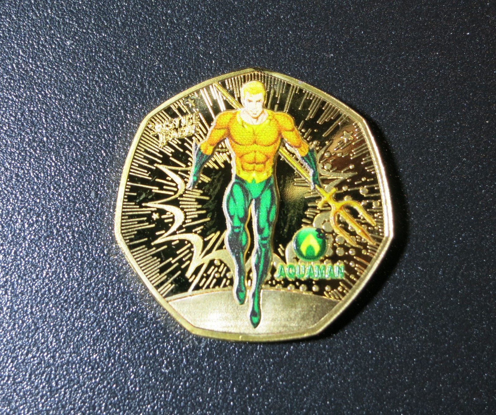DC Comics Coin Collectable Superhero Movie Commemorative 1-pc DC Comics Coin Collectable Superhero Movie Commemorative 1-pc