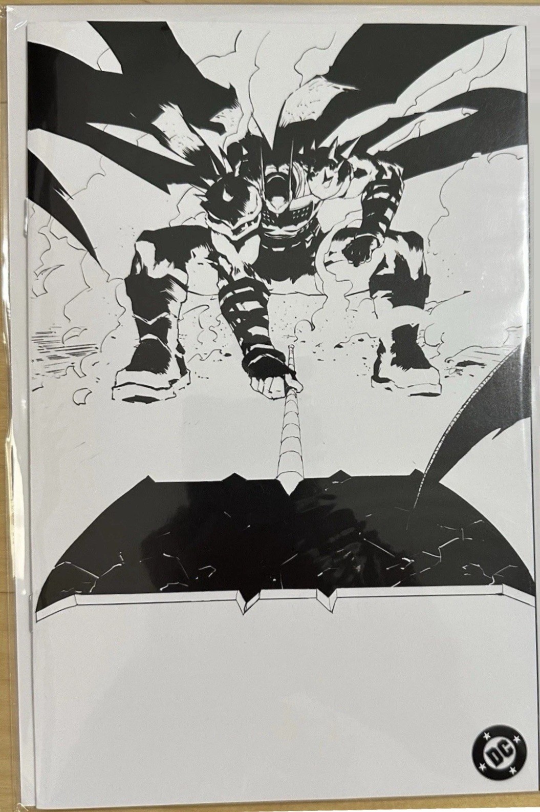 ABSOLUTE BATMAN 20 DEXTER SOY GEAR2 AQ B&W SKETCH SECRET VIRGIN VARIANT NM 2026 ABSOLUTE BATMAN 20 DEXTER SOY GEAR2 AQ B&W SKETCH SECRET VIRGIN VARIANT NM 2026