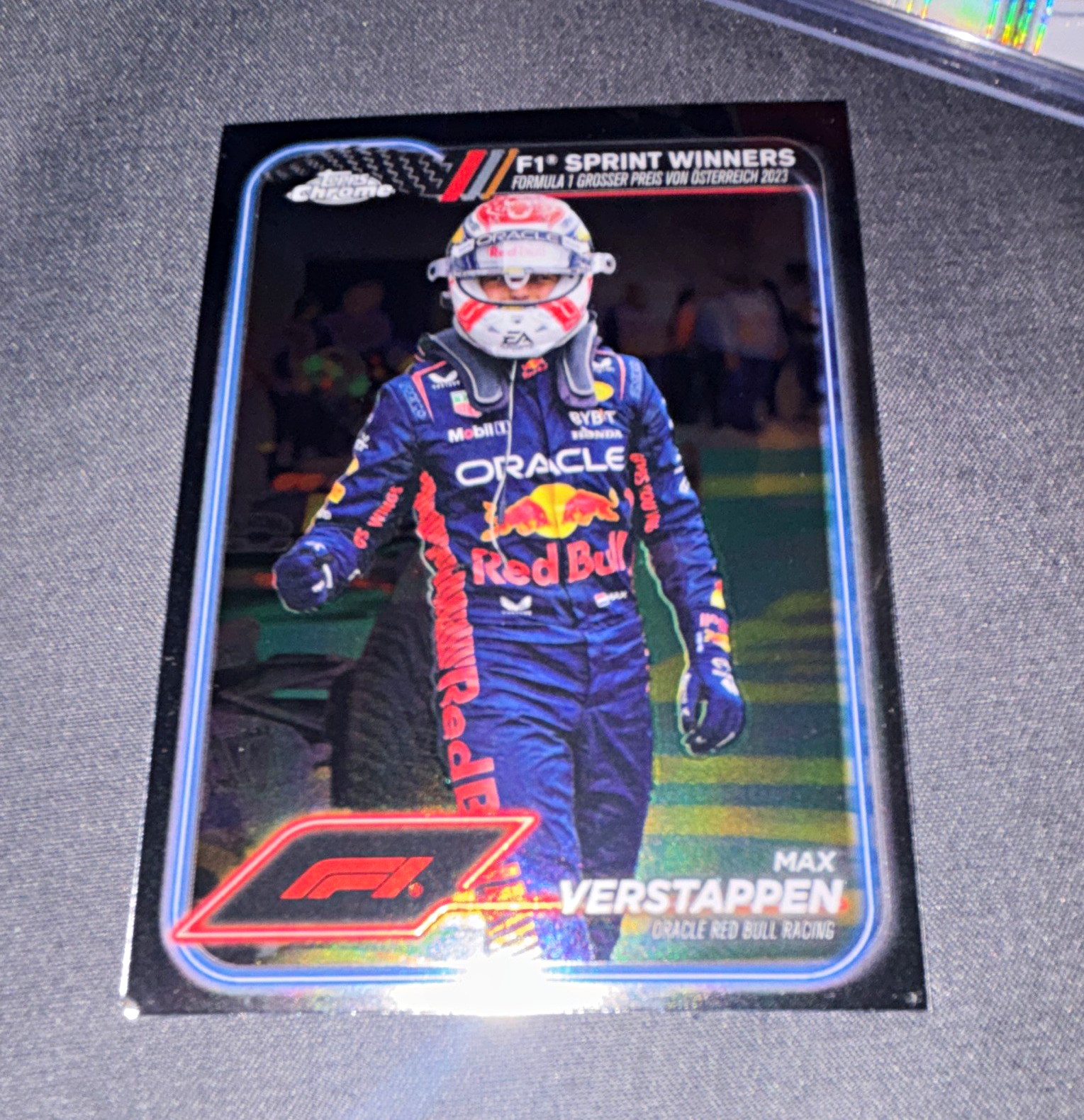 Topps 2024 Topps Chrome Formula 1 F1 Sprint Winners #149 Max Verstappen