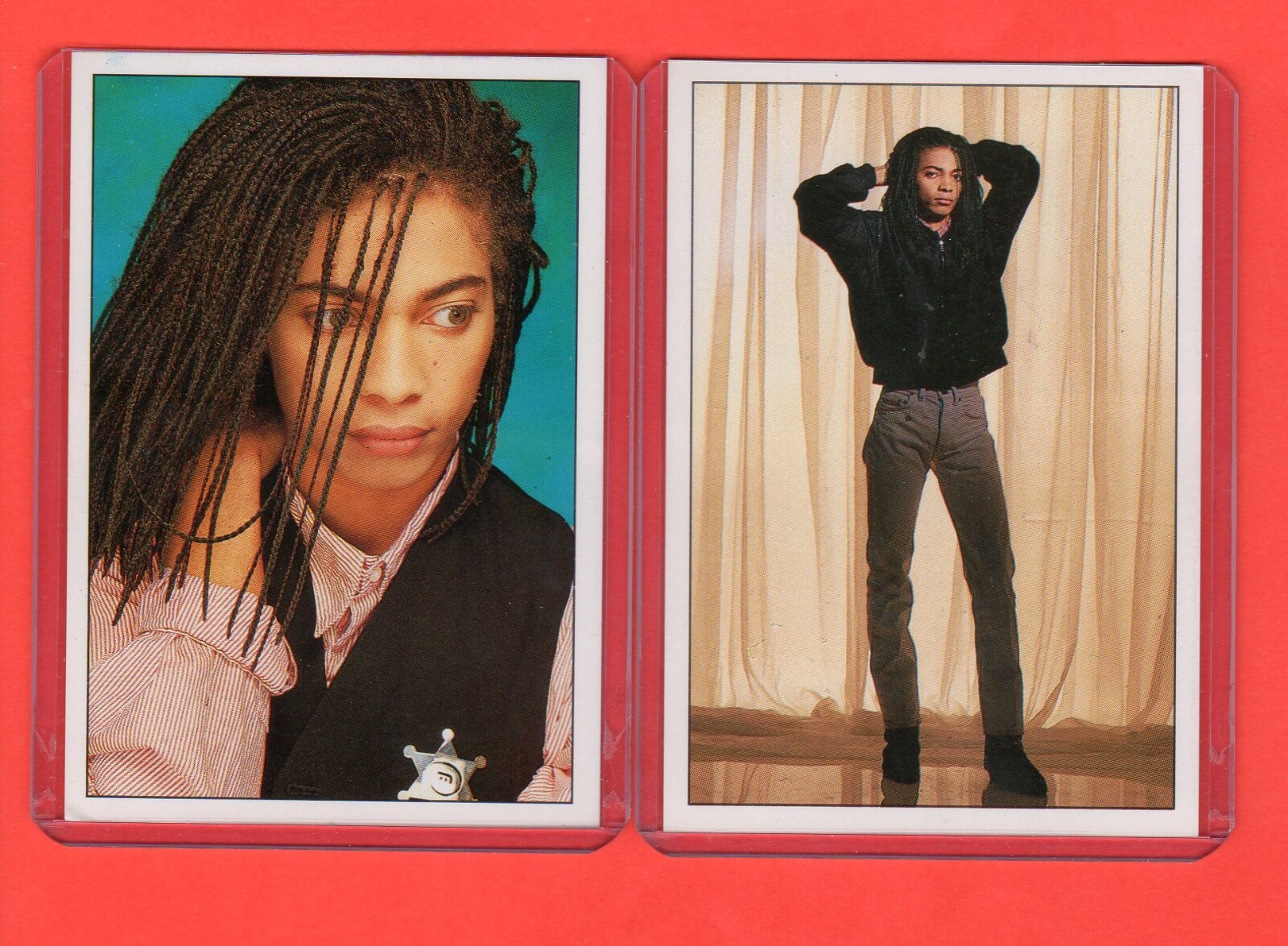 Terence Trent D'arby 1988 Panini Smash Hits Card Pack Fresh (2) Rc's Terence Trent D'arby 1988 Panini Smash Hits Card Pack Fresh (2) Rc's