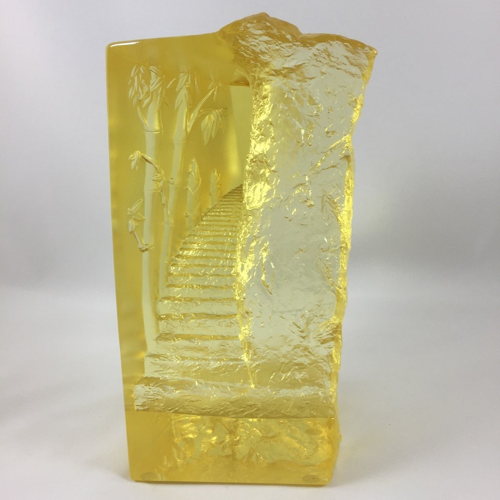 Liuli Crystal Glass Mountain Road Ornament – Feng Shui Home Decor collectible Liuli Crystal Glass Mountain Road Ornament – Feng Shui Home Decor collectible