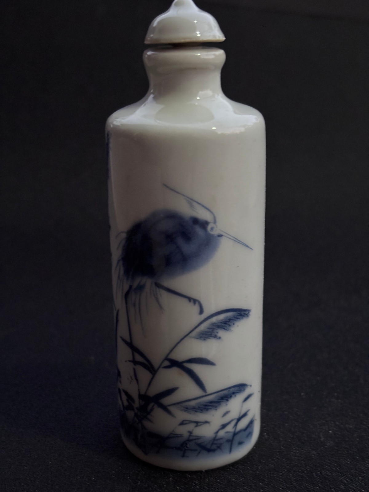 Collection Chinese Old Peking Nice Bottles blue and white porcelain bird art Collection Chinese Old Peking Nice Bottles blue and white porcelain bird art
