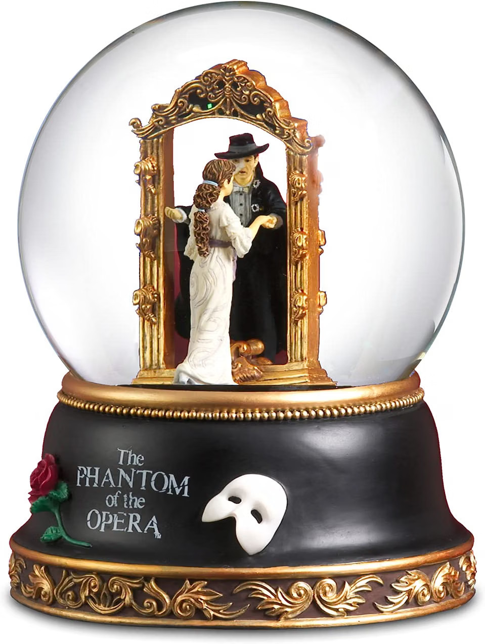 The San Francisco Music Box Company The Phantom™ and Christine Mirror Scene Wate