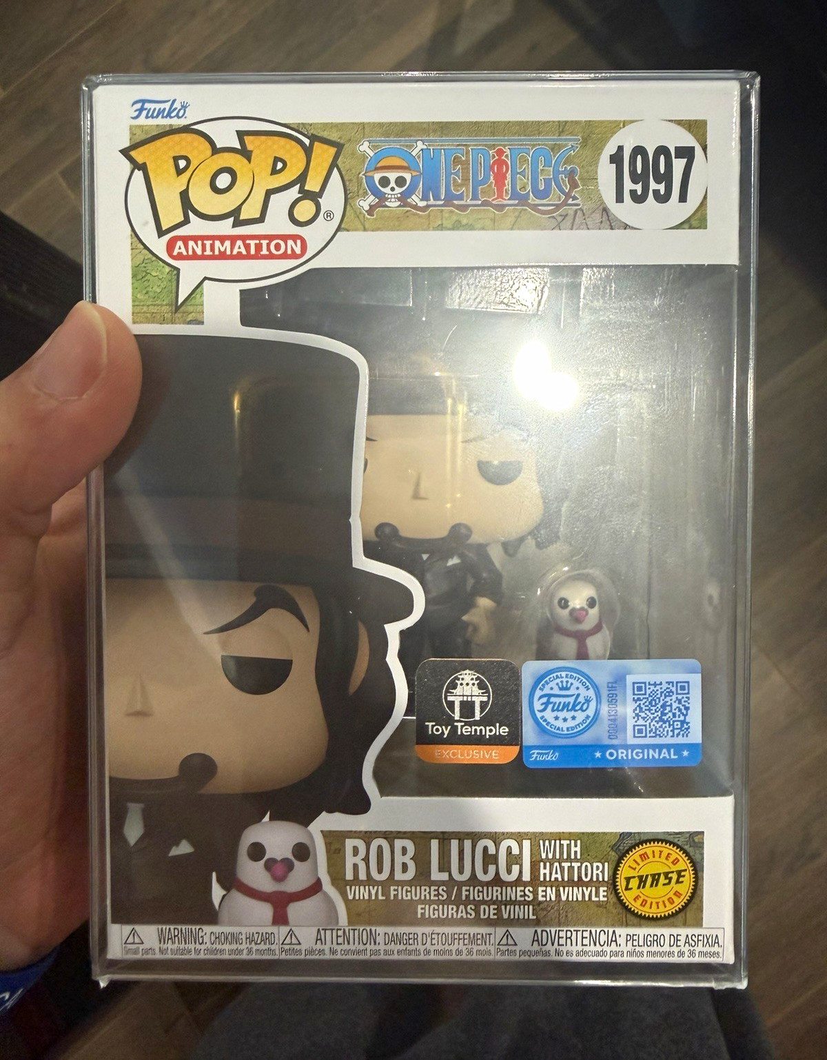 Funko Pop Animation One Piece Rob Lucci & Hattori Chase Exclusive #1997 Funko Pop Animation One Piece Rob Lucci & Hattori Chase Exclusive #1997