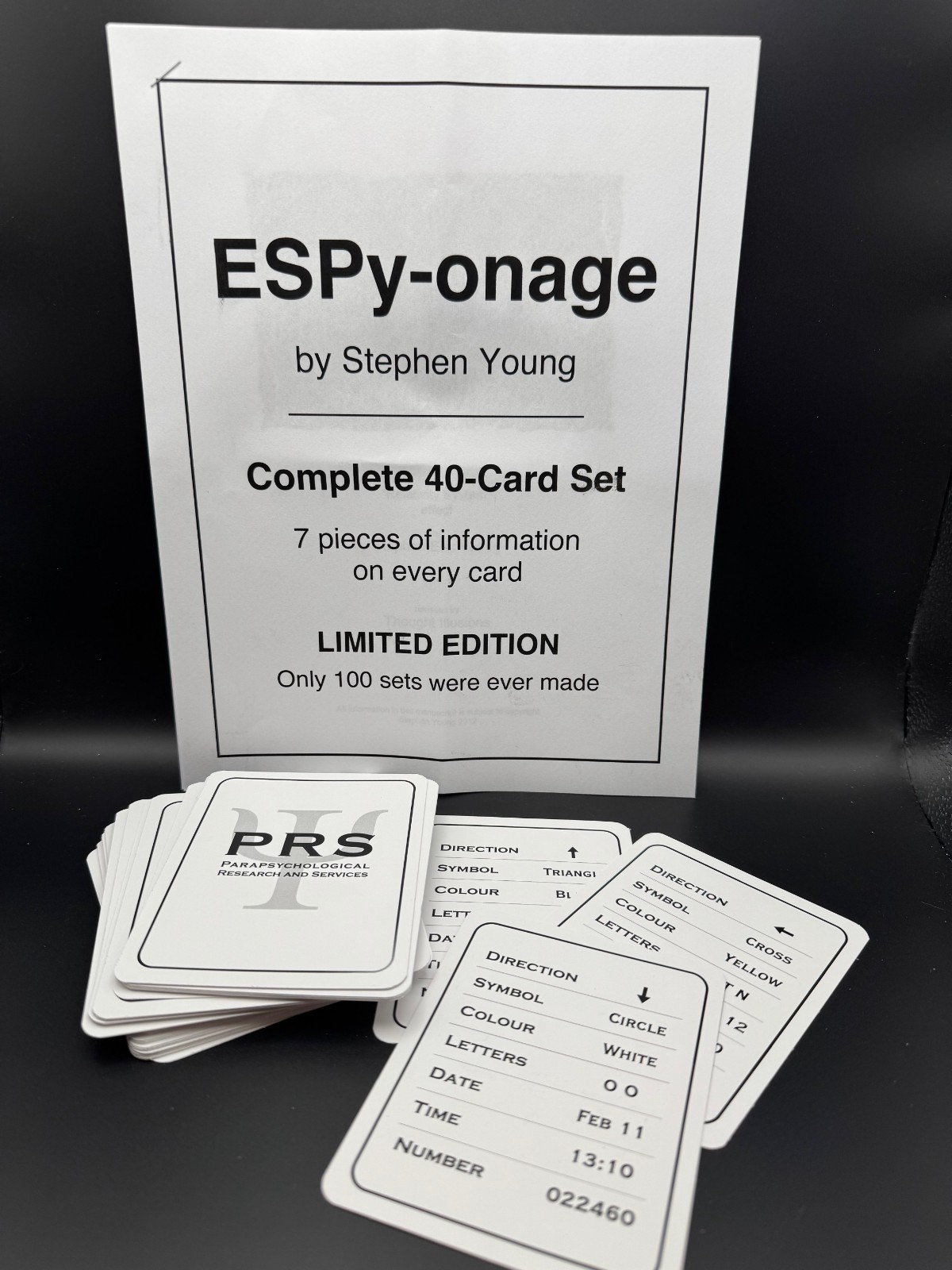 ONLY 100 MADE: Stephen Young ESPy-onage — Remarkable Mentalism Effect, Rare Find