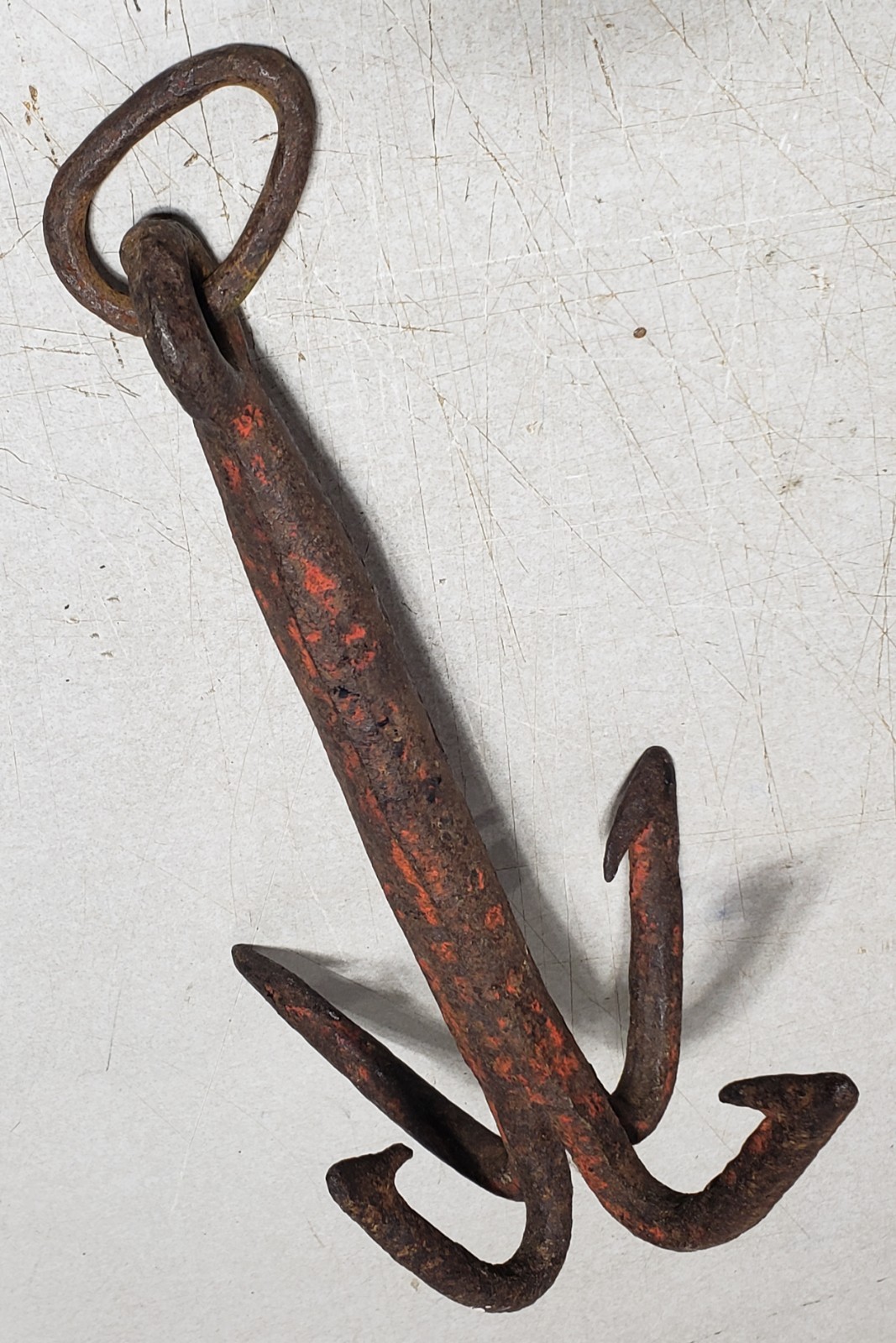 Antique Primitive Revolutionary War Era 18th Century hand forged Grappling Hook Antique Primitive Revolutionary War Era 18th Century hand forged Grappling Hook