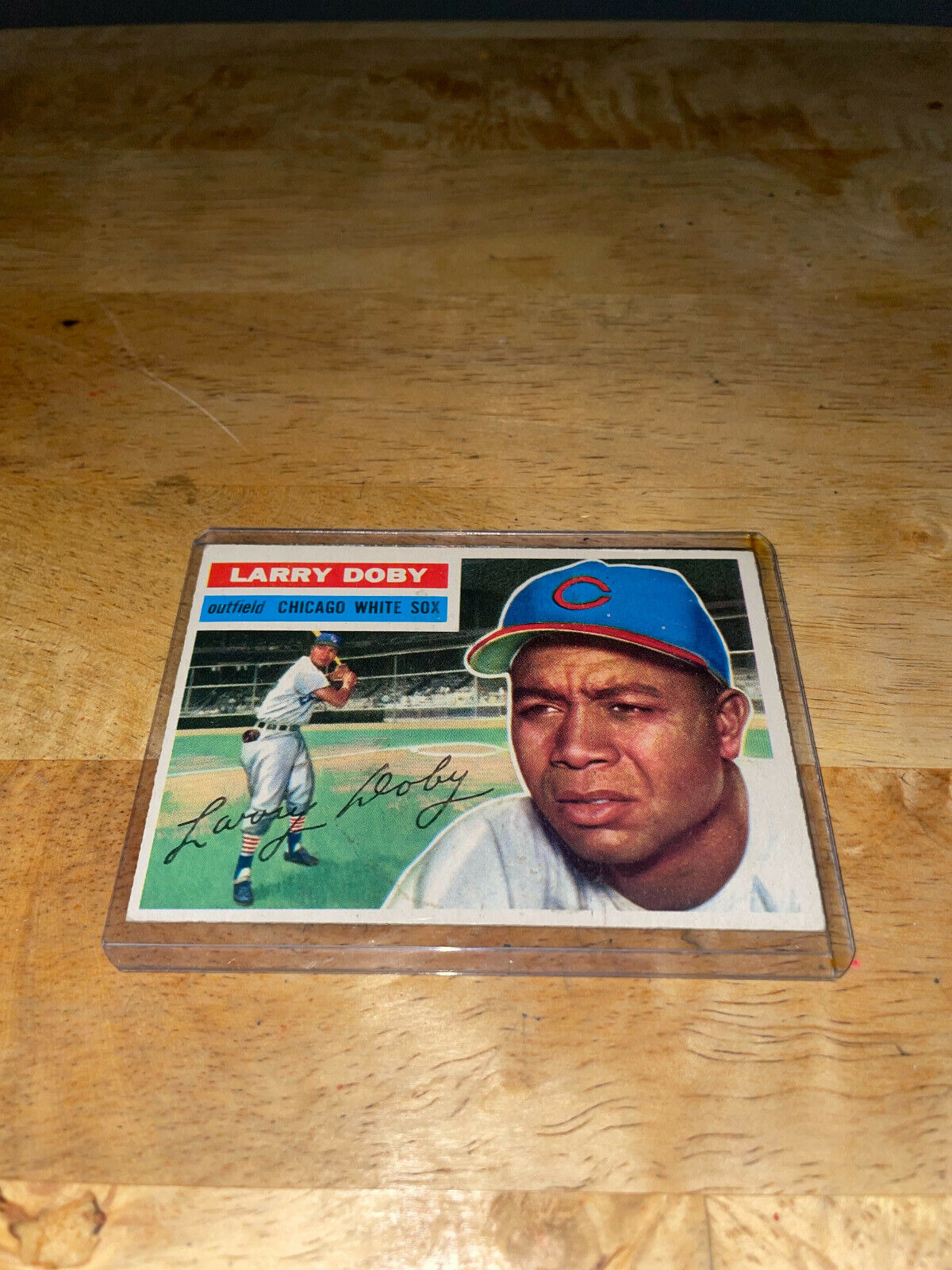 1956 Topps Larry Doby Chicago White Sox #250