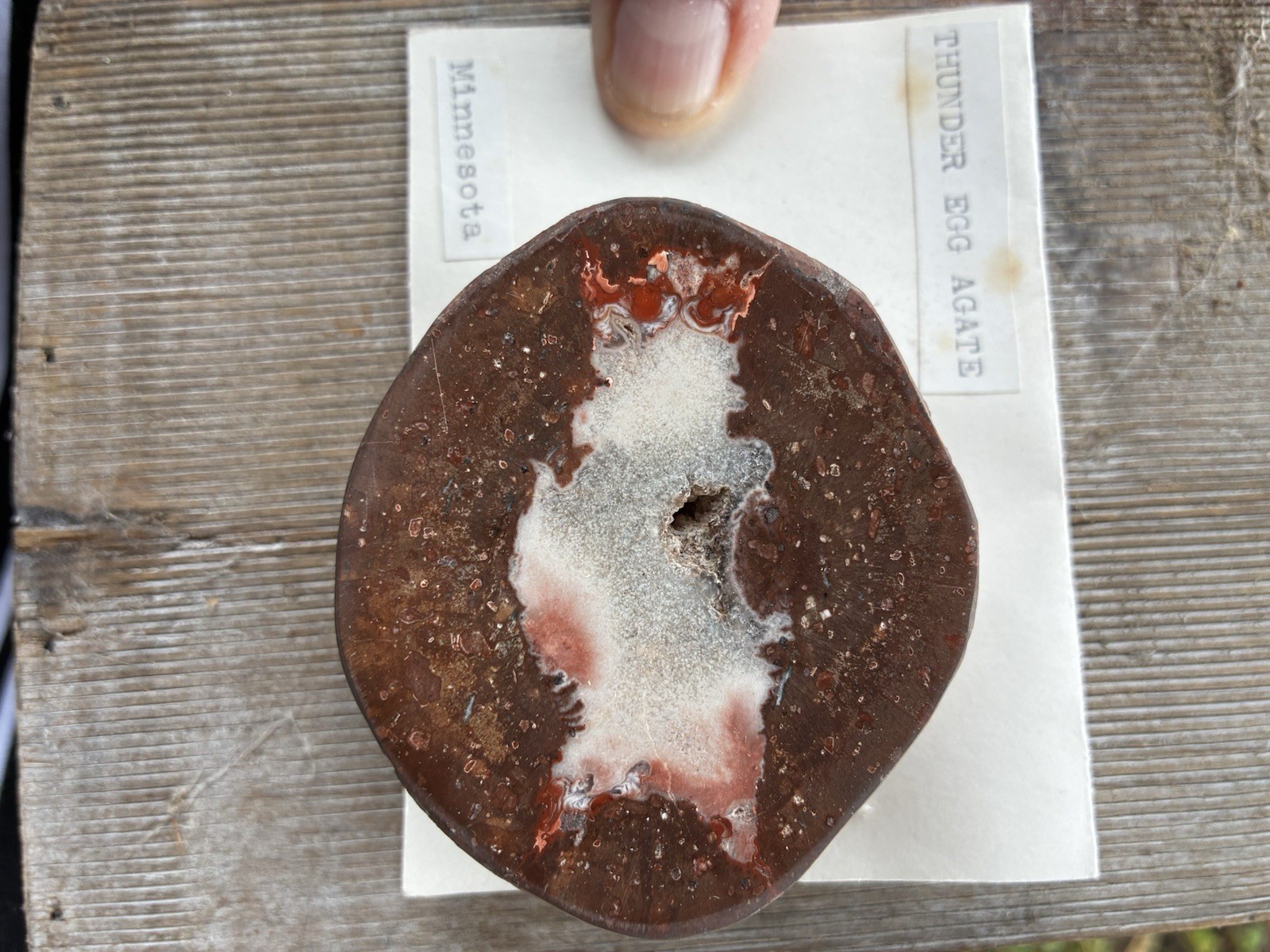 Lake Superior Thunder Egg