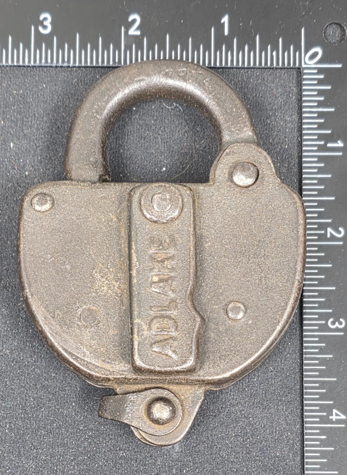 Vintage Adlake No. 48 Railroad Padlock PAT Sept 24 1912 Lock No Key Vintage Adlake No. 48 Railroad Padlock PAT Sept 24 1912 Lock No Key