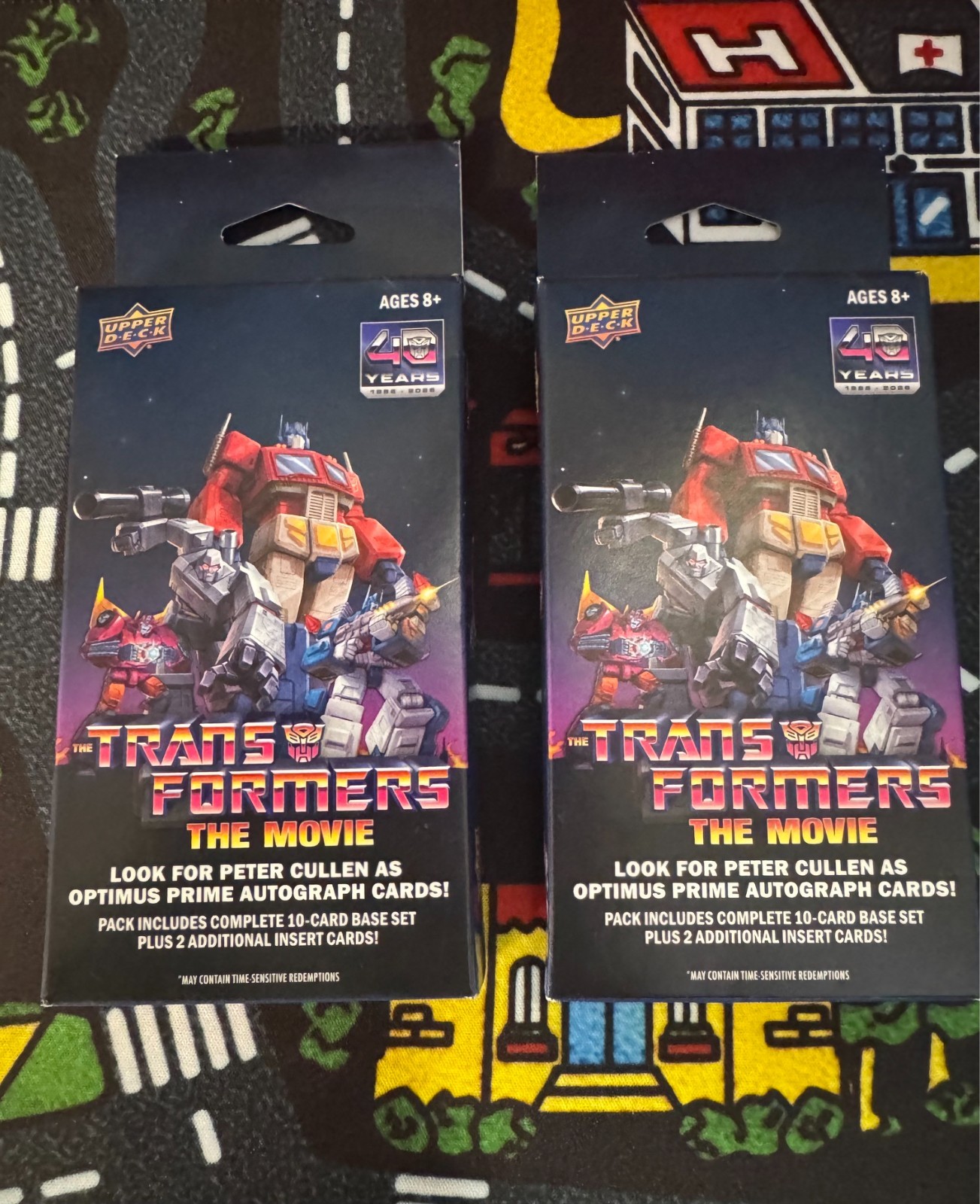 2026 Upper Deck Transformers The Movie Special Edition Trading Cards Hanger Box 2026 Upper Deck Transformers The Movie Special Edition Trading Cards Hanger Box
