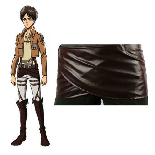 Attack on Titan Scouting Legion Skirt Anime Cosplay Kids Youth Halloween Costume