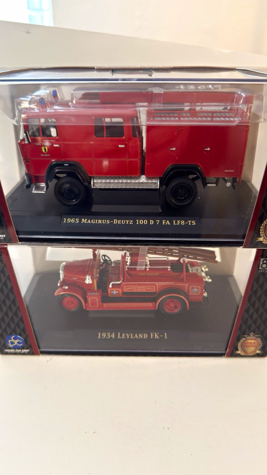 Lucky Die Cast 1:43 Fire Engine Models Lot 6pc 1923-1965 Magirus-Deutz Lucky Die Cast 1:43 Fire Engine Models Lot 6pc 1923-1965 Magirus-Deutz