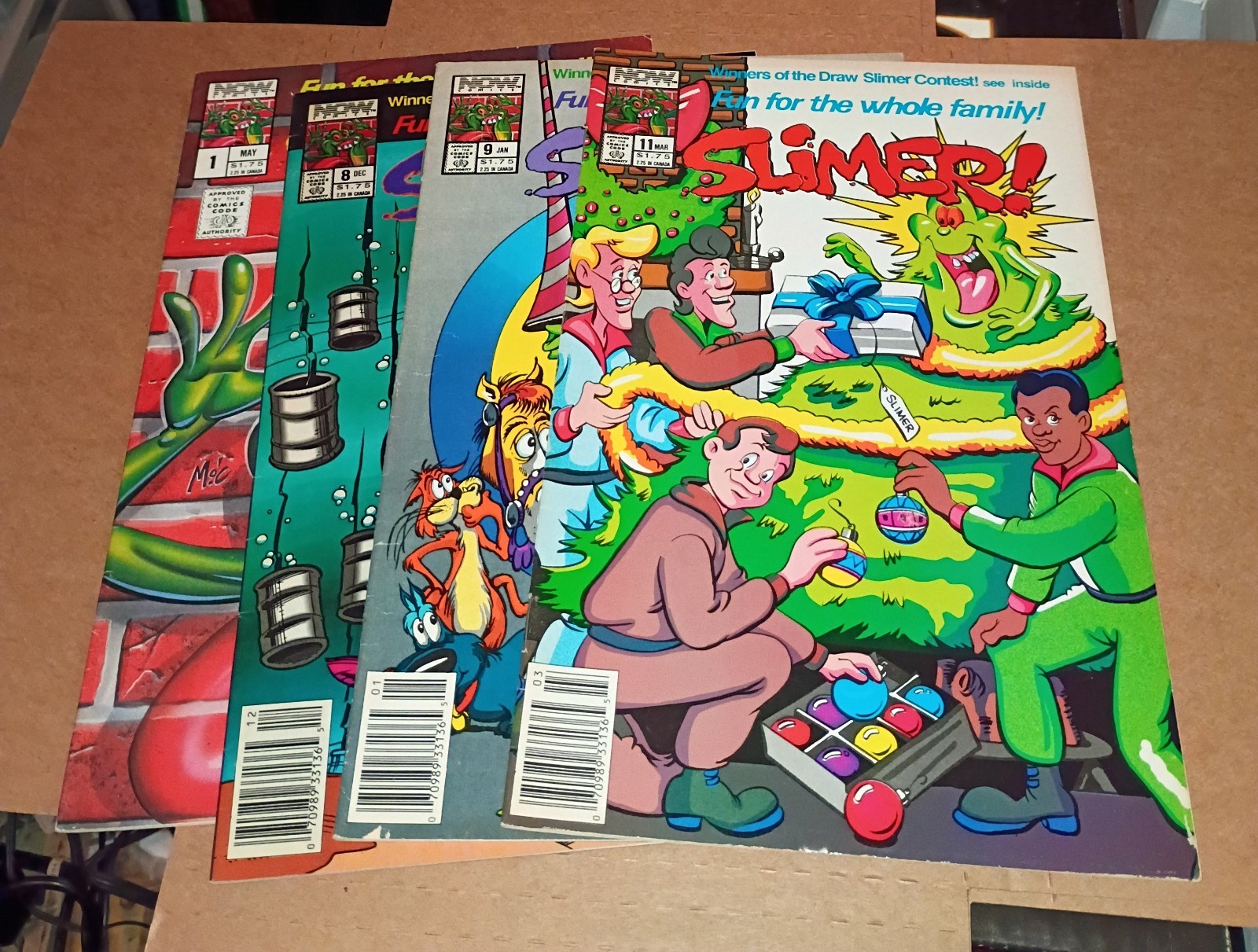 Slimer Lot Of 4 Comics Ghostbusters Slimer Lot Of 4 Comics Ghostbusters