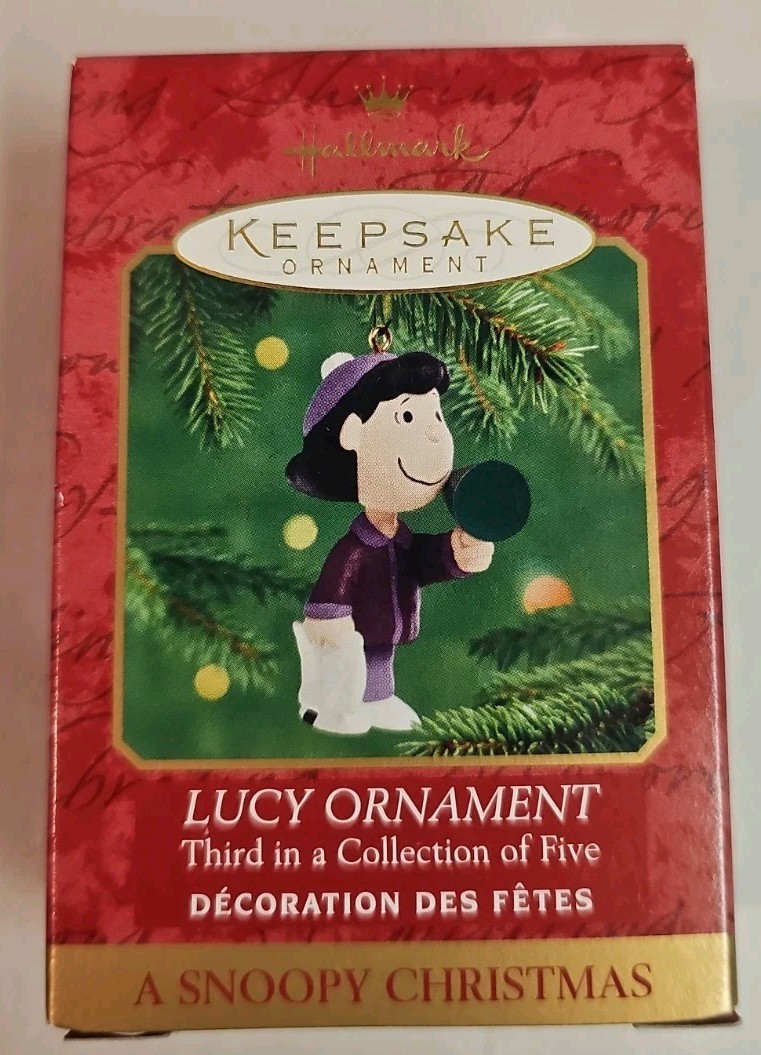 2000 Hallmark LUCY Keepsake Ornament A Snoopy Christmas #3 of 5 PEANUTS 50TH NEW