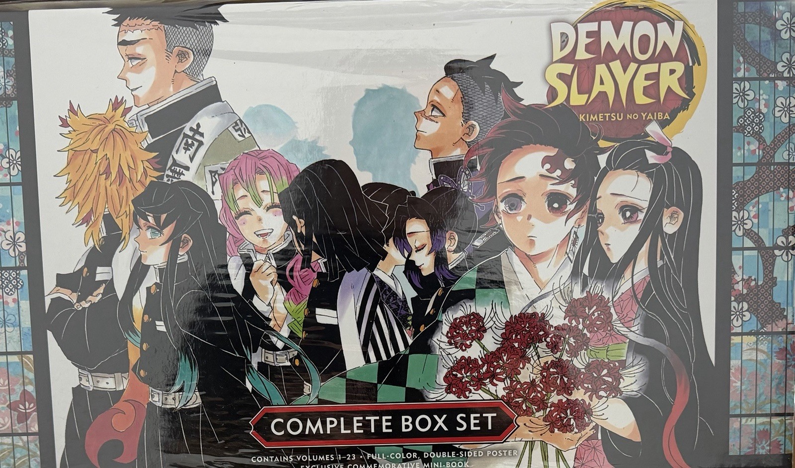 Demon Slayer Complete Box Set Manga Volumes 1-23 English VIZ w/Bonus Poster Demon Slayer Complete Box Set Manga Volumes 1-23 English VIZ w/Bonus Poster